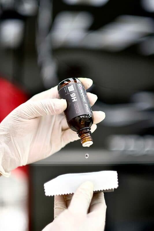 9H ceramic coating application